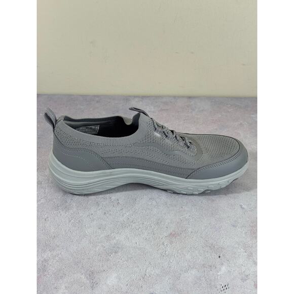 Skechers Womens Size 8 - 100668 Gray Relaxed Fit Memory Foam Slip On Sneaker - Picture 7 of 12